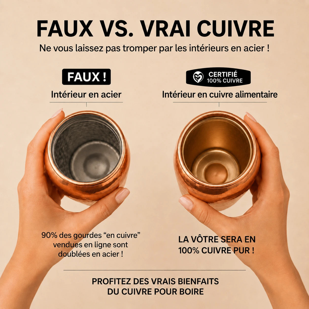 Gourde PureCuivre™